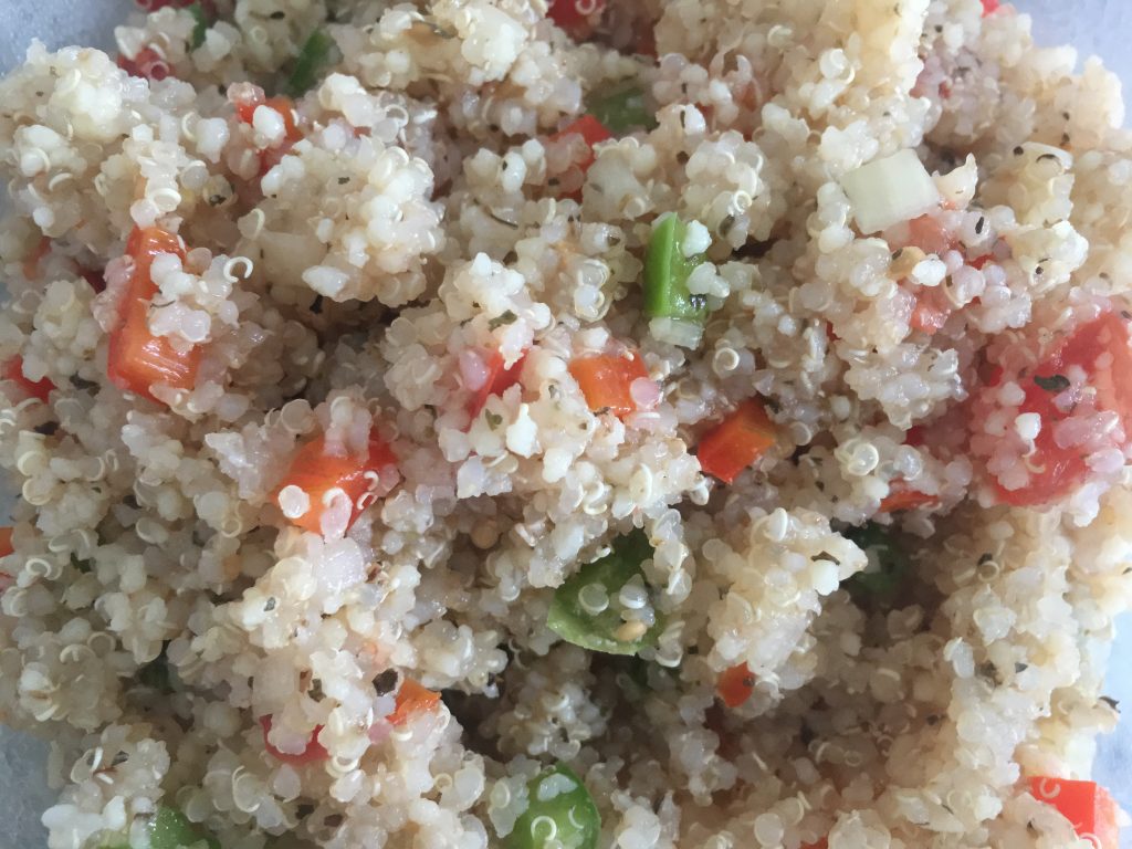 ensalada cous quinoa
