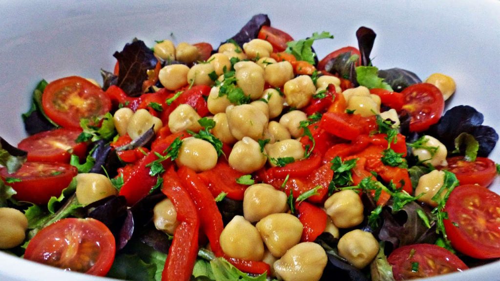 ensalada garbanzos